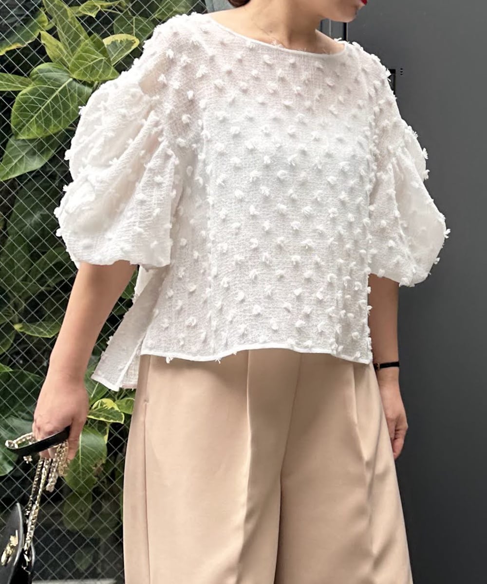 再入荷しました！】シアージャガードブラウス A/ホワイト 38