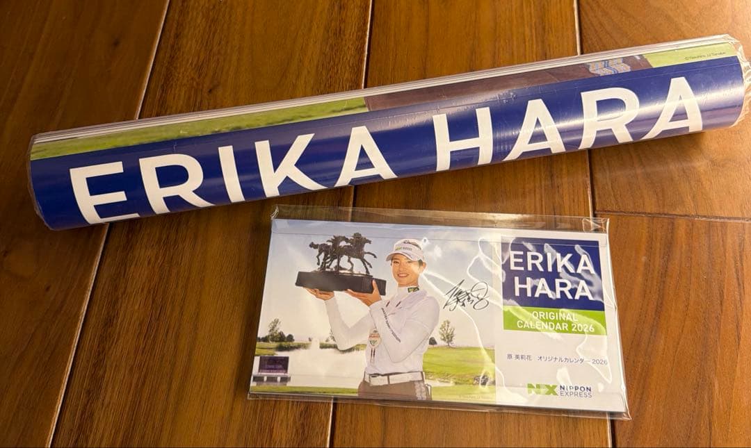原英莉花 2026年 壁掛け卓上カレンダー 非売品 原英莉花 2026年 壁掛け卓上カレンダー 非売品 原英莉花 2026年 卓上
