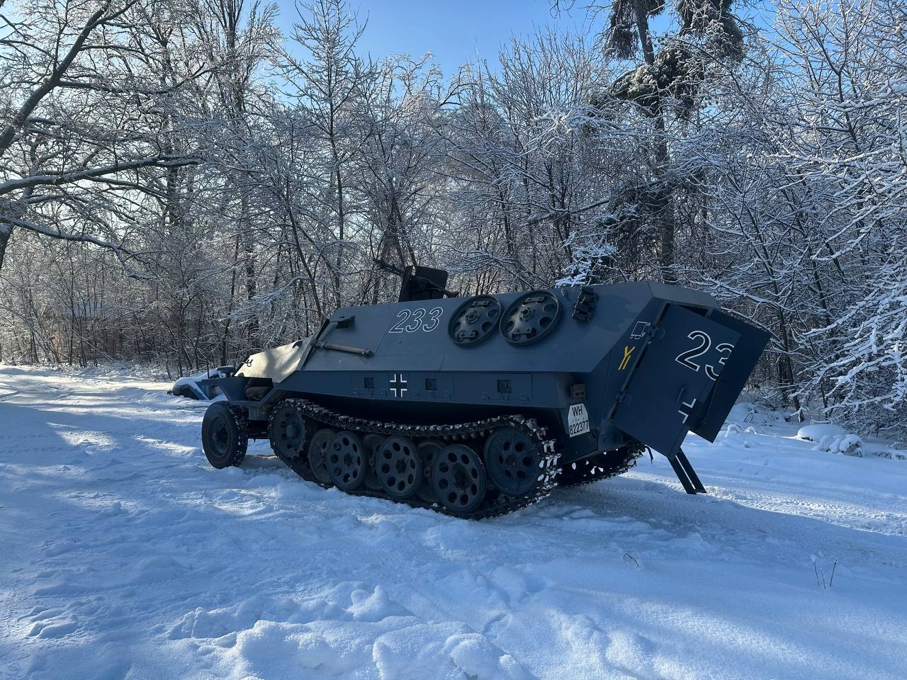 Наш красень - напвігусеничний бронетранспортер Sd. Kfz 251 Ausf D